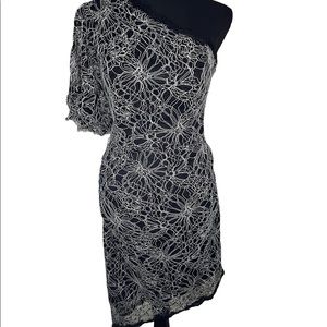 NWT! Harlyn One Shoulder Lace Dress Size:XS SKU: L-446